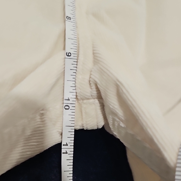 Hollister Cream Flare Pants High-Waisted Retro Style - Picture 7 of 8